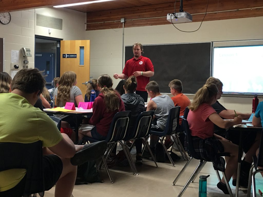 On May 30, 2019 Scott McHenry spoke to students about preventing bullying.